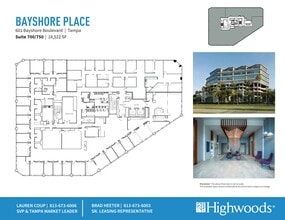 601 Bayshore Blvd, Tampa, FL for lease Site Plan- Image 2 of 3