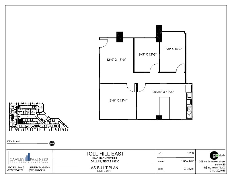 5440 Harvest Hill Rd, Dallas, TX for lease Floor Plan- Image 1 of 1