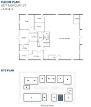 4877 Mercury St, San Diego, CA for lease Floor Plan- Image 1 of 1