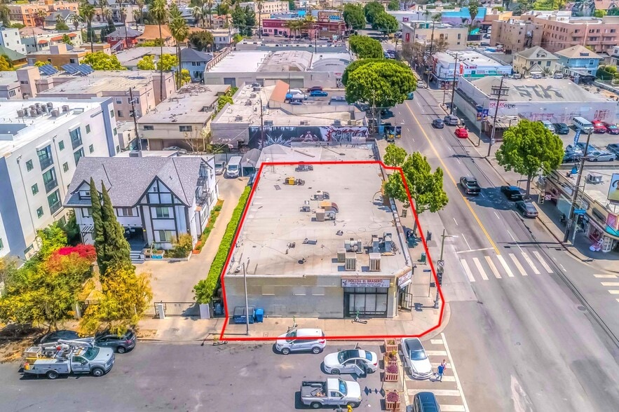 2271-2281 W Pico Blvd, Los Angeles, CA for sale - Aerial - Image 3 of 9