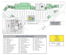 503-795 N Golden State Blvd, Turlock, CA for lease Site Plan- Image 1 of 1