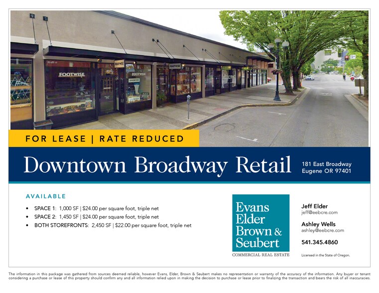 181 E Broadway, Eugene, OR for lease - Building Photo - Image 3 of 6