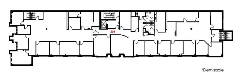 836 Yates St, Victoria, BC for lease Floor Plan- Image 1 of 1