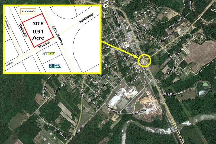 Golden Isles Parkway @ Victoria St, Lumber City, GA for sale - Primary Photo - Image 1 of 1