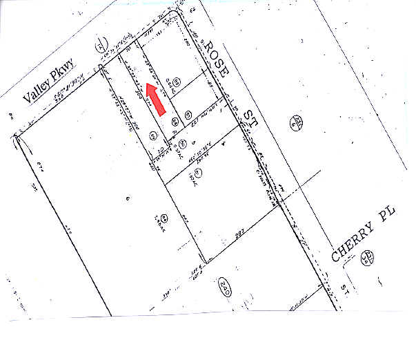 1565 E Valley Pky, Escondido, CA for lease - Plat Map - Image 2 of 4