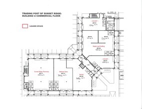 101 Sunset Dr, Cochrane, AB for lease Site Plan- Image 1 of 1
