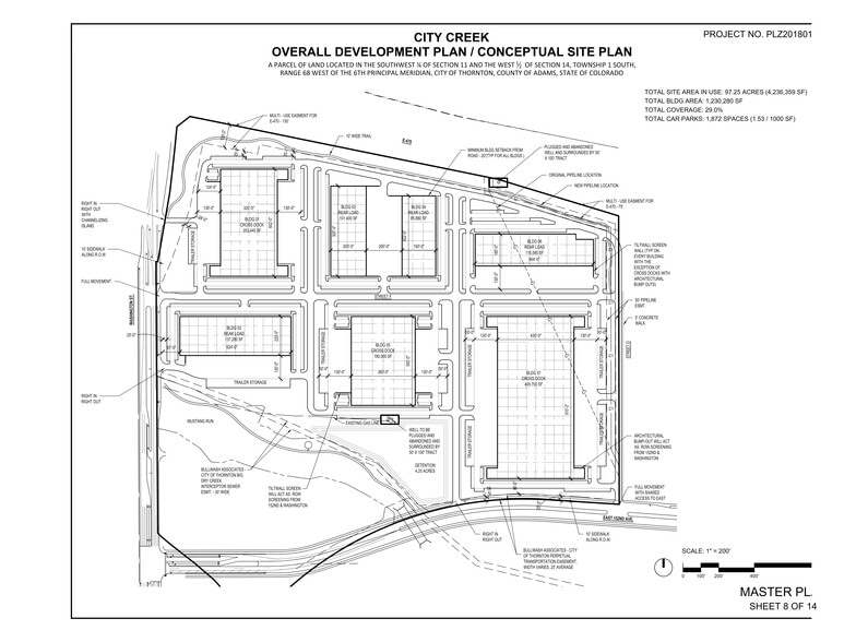 5280 Logistics Park - 15210 Washington St, Thornton, CO for lease - Site Plan - Image 2 of 6