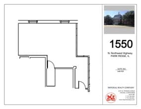 1550 N Northwest Hwy, Park Ridge, IL for lease Site Plan- Image 1 of 1