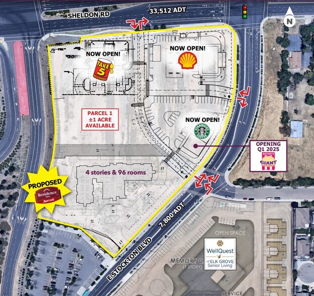 Sheldon Rd, Elk Grove, CA for lease - Site Plan - Image 2 of 2