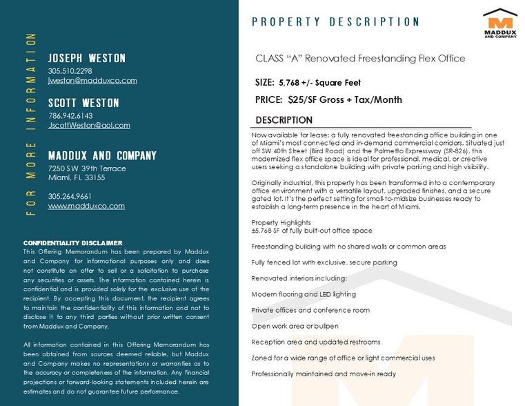 7425 SW 42nd St, Miami, FL for lease - Building Photo - Image 2 of 8