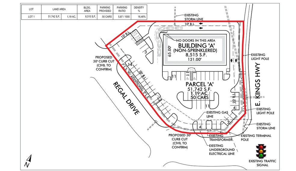 E Kings Hwy & Regal Dr, Shreveport, LA for sale - Site Plan - Image 3 of 3