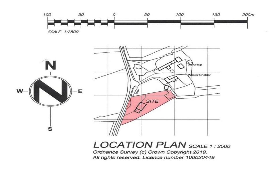 Wester Chalder, Keith for sale - Site Plan - Image 3 of 3