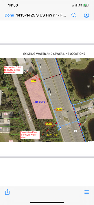 More details for 1415-1425 S US Highway 1 Hwy, Vero Beach, FL - Land for Sale