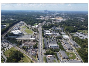 5500 N Tryon St, Charlotte, NC for lease Aerial- Image 2 of 4