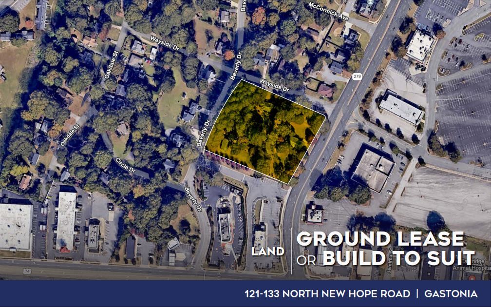 121 N New Hope Rd, Gastonia, NC for lease Building Photo- Image 1 of 5