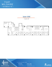 11601 Wilshire Blvd, Los Angeles, CA for lease Floor Plan- Image 1 of 7