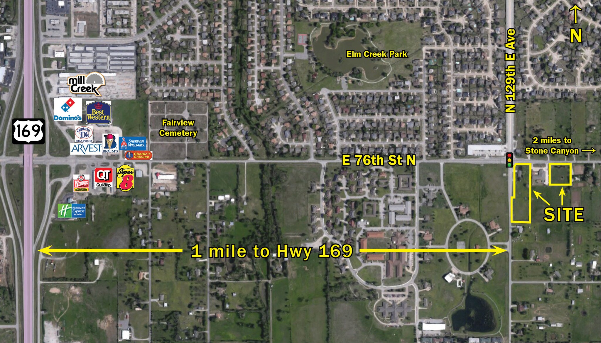 7529 N 129th E Ave, Owasso, OK, 74055 Commercial Land For Sale