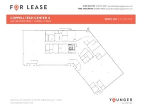 1322 Crestside Dr, Coppell, TX for lease Floor Plan- Image 2 of 2