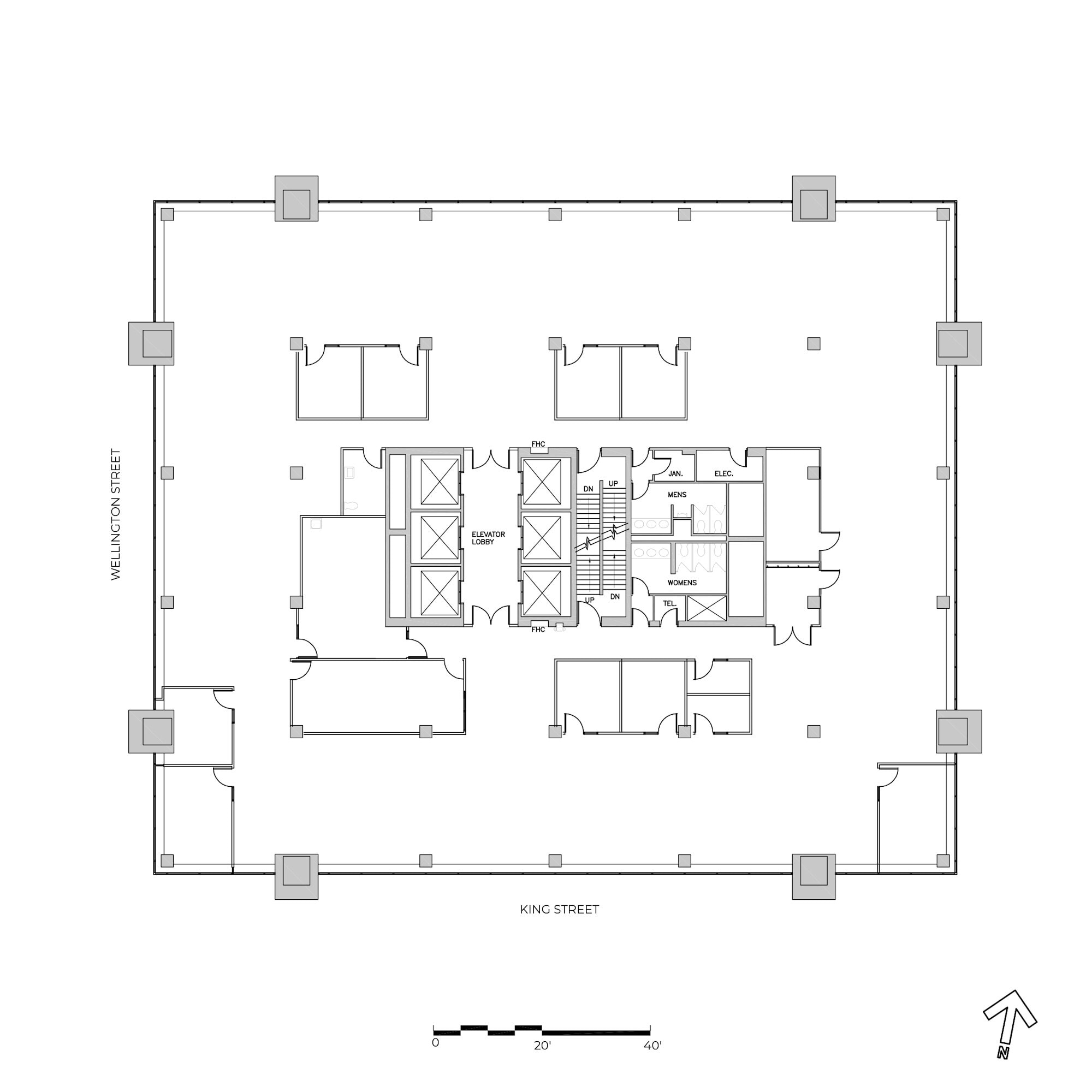 380 Wellington St, London, ON for lease Floor Plan- Image 1 of 1