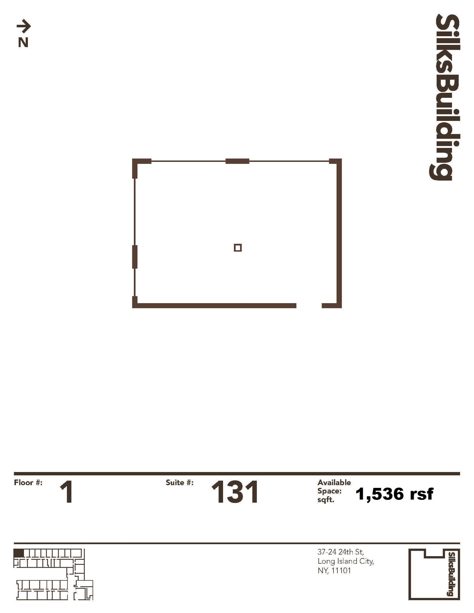 37-24 24th St, Long Island City, NY for lease Floor Plan- Image 1 of 5