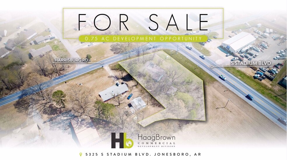 5325 Stadium Blvd, Jonesboro, AR for sale - Aerial - Image 1 of 7