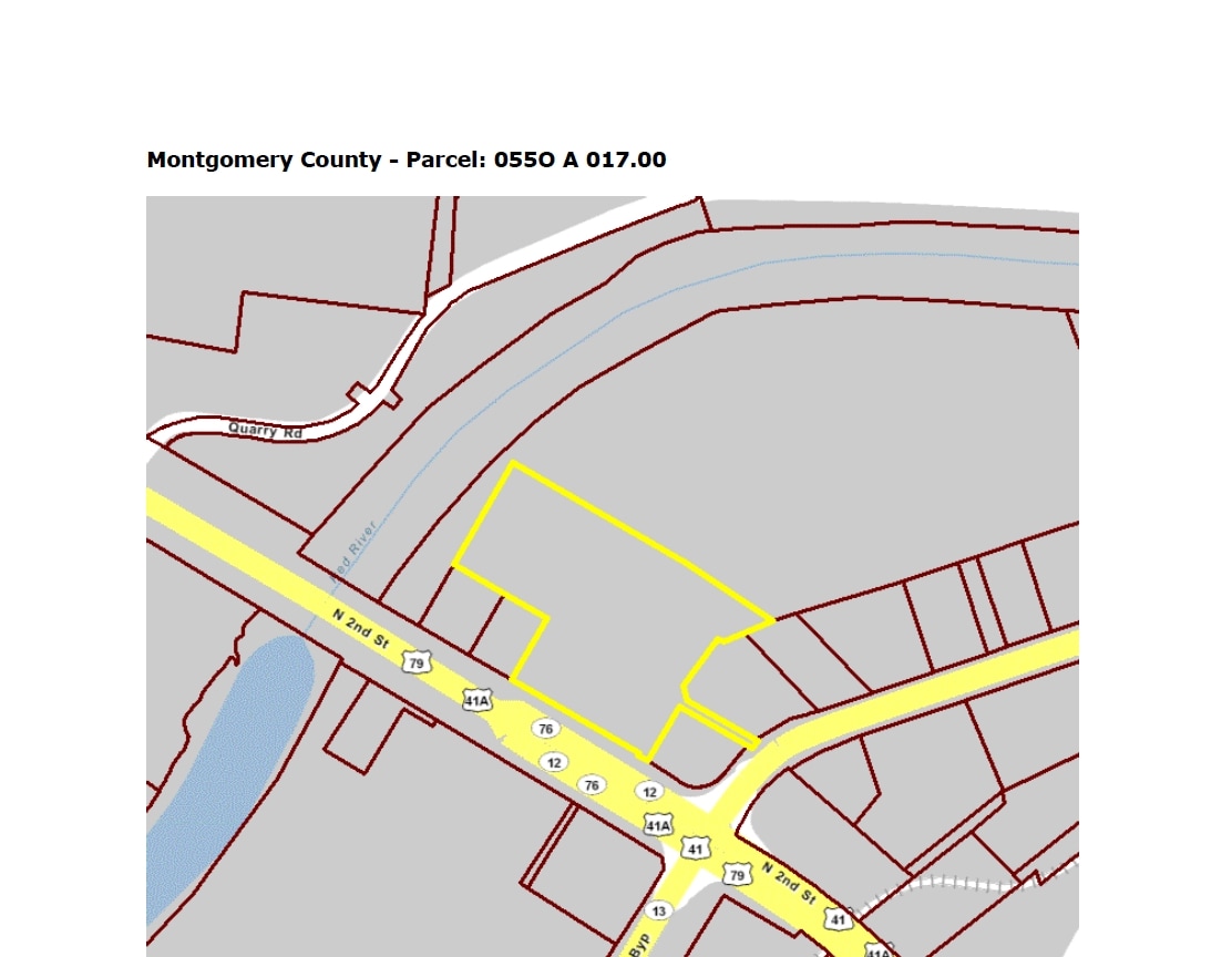 803 N 2nd St, Clarksville, TN for sale Plat Map- Image 1 of 1