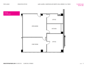 6400 Laurel Canyon Blvd, North Hollywood, CA for lease Floor Plan- Image 1 of 1