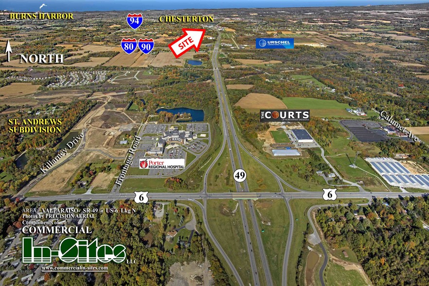 1583-1587 S Calumet Rd, Chesterton, IN for lease - Building Photo - Image 3 of 6