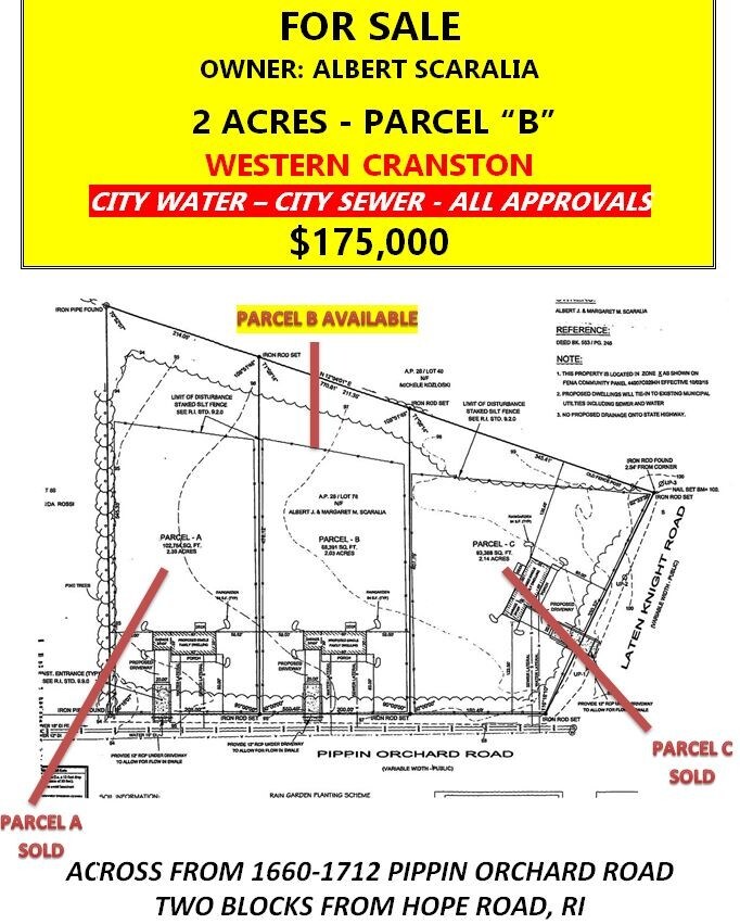 0 PIPPIN ORCHARD Rd, Cranston, RI for sale Other- Image 1 of 1