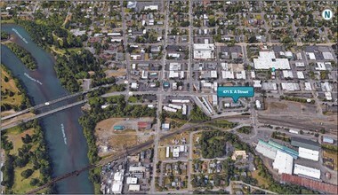 471 S A St, Springfield, OR - AERIAL  map view