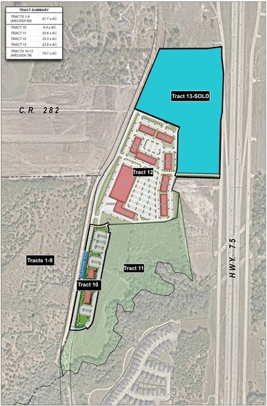 County Road 277, Melissa, TX for sale - Site Plan - Image 2 of 10
