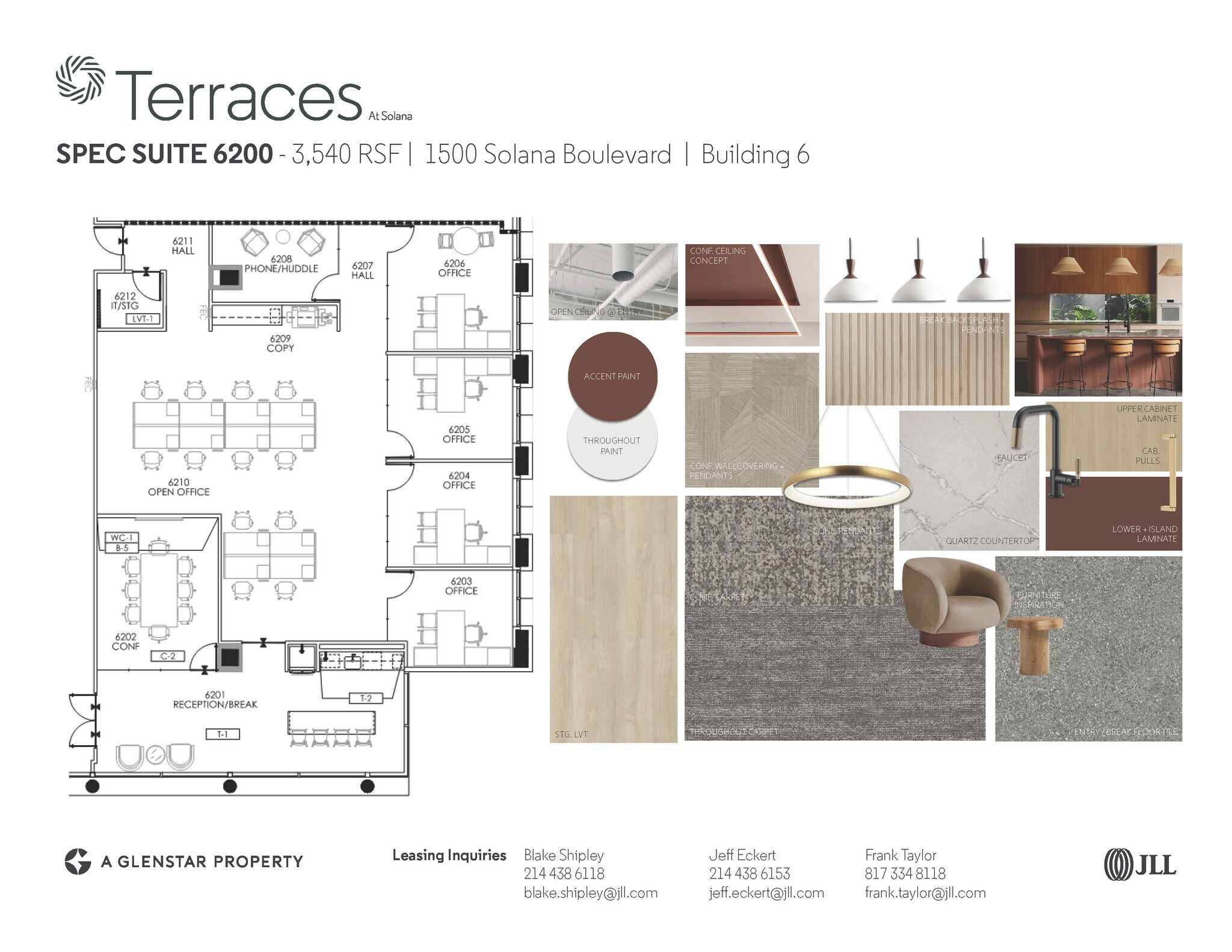 1500 Solana Blvd, Westlake, TX for lease Floor Plan- Image 1 of 2