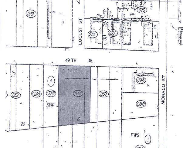 6390 E 49th Dr, Commerce City, CO for sale - Plat Map - Image 2 of 16