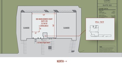 300 Union Bower Ct, Irving, TX for lease Site Plan- Image 1 of 1