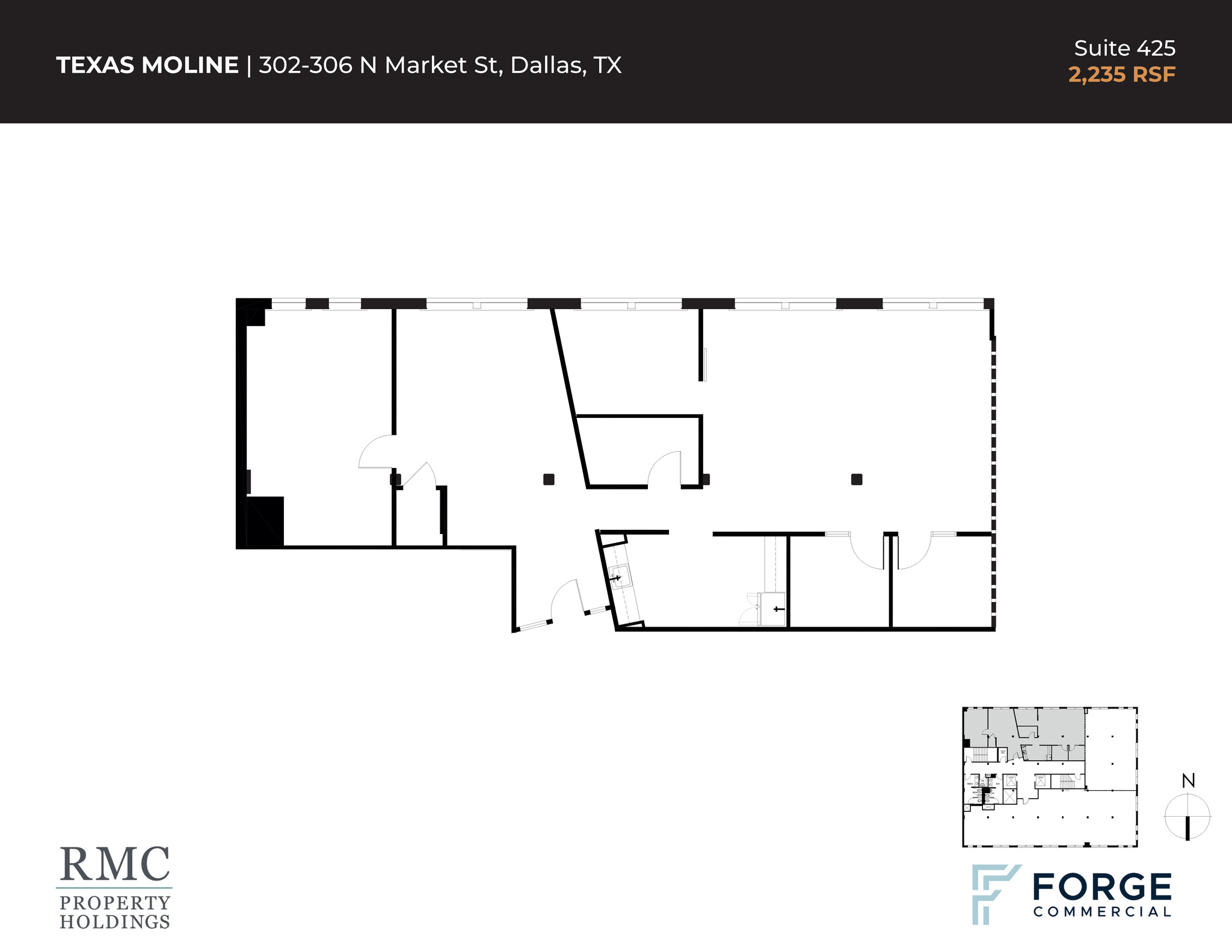 302-306 N Market St, Dallas, TX for lease Floor Plan- Image 1 of 1