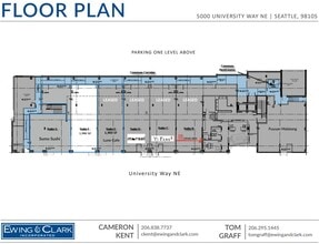 5000 University Way NE, Seattle, WA for lease Floor Plan- Image 1 of 1