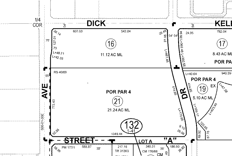 35900 Monterey Ave, Palm Desert, CA for sale - Plat Map - Image 2 of 2