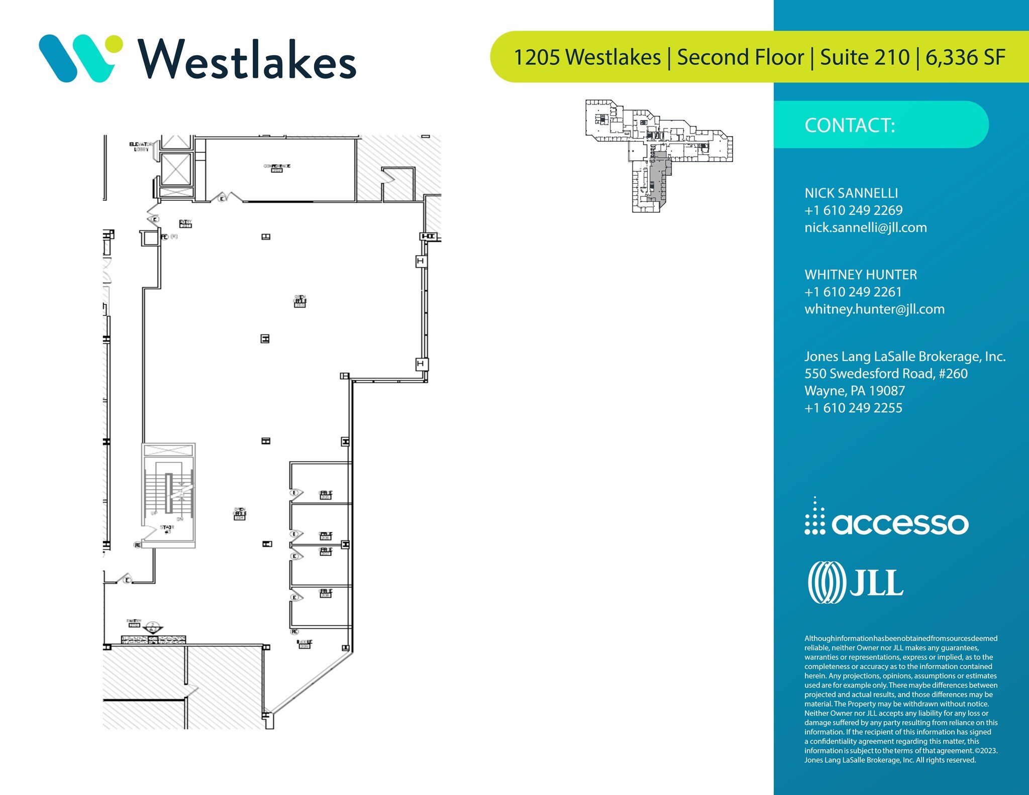 1000 Westlakes Dr, Berwyn, PA for lease Site Plan- Image 1 of 1