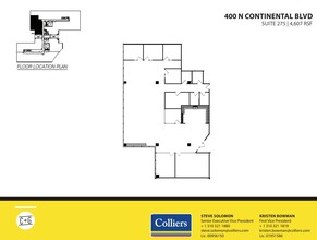 300 Continental Blvd, El Segundo, CA for lease Floor Plan- Image 1 of 1