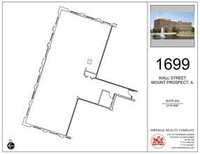 1699 Wall St, Mount Prospect, IL for lease Floor Plan- Image 1 of 7