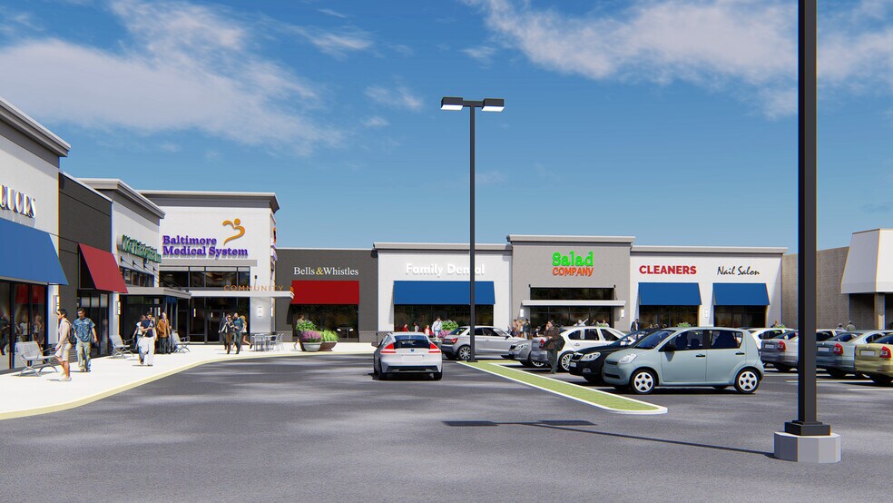 9508-9532 Philadelphia Rd, Rosedale, MD for lease - Building Photo - Image 3 of 7