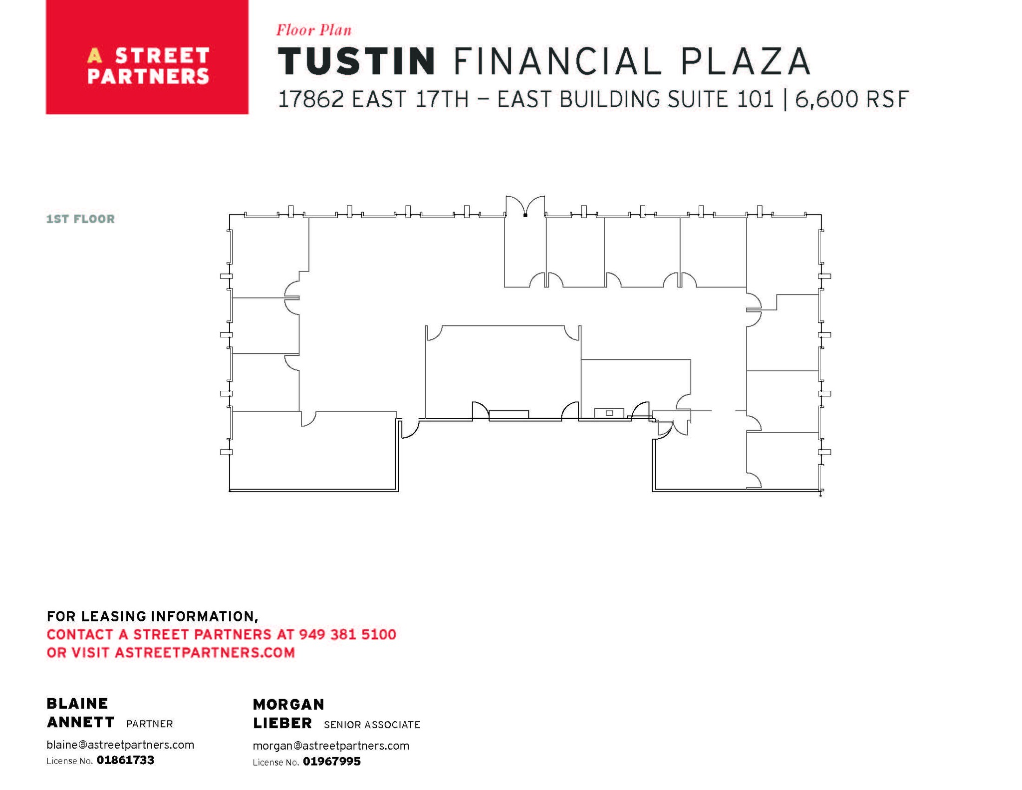 17852 E 17th St, Tustin, CA for lease Floor Plan- Image 1 of 1