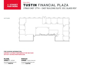 17852 E 17th St, Tustin, CA for lease Floor Plan- Image 1 of 1