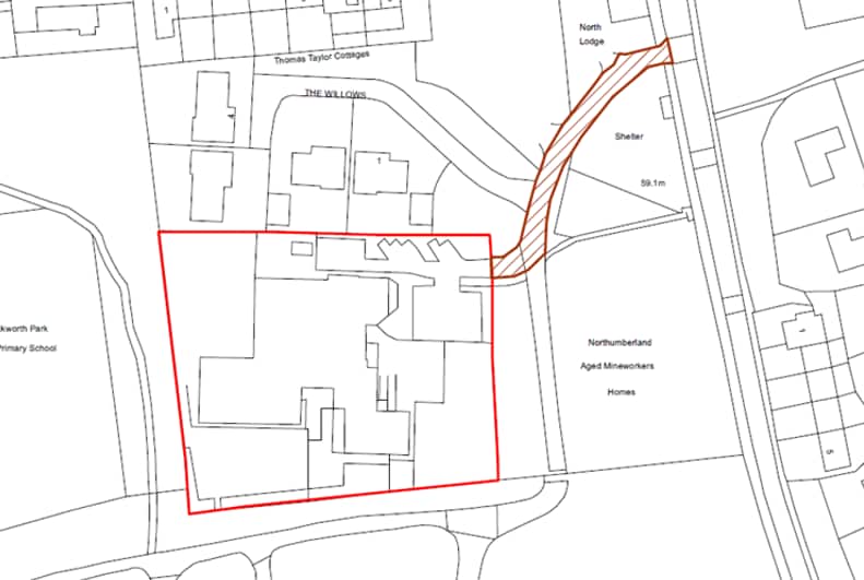 off Station Road, Newcastle Upon Tyne for sale - Site Plan - Image 1 of 1