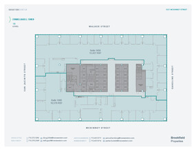 1221 McKinney St, Houston, TX for lease Floor Plan- Image 1 of 1