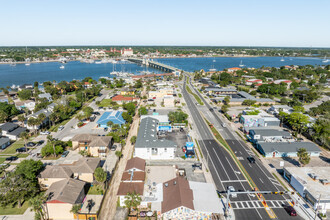 107 Anastasia Blvd, Saint Augustine, FL - aerial  map view