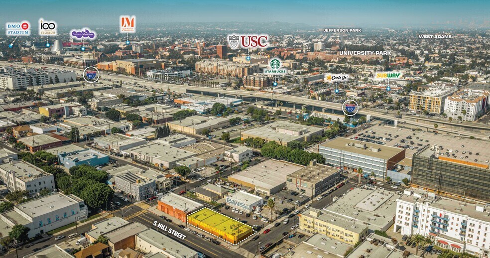 2701-2711 S Hill St, Los Angeles, CA for sale - Aerial - Image 2 of 17