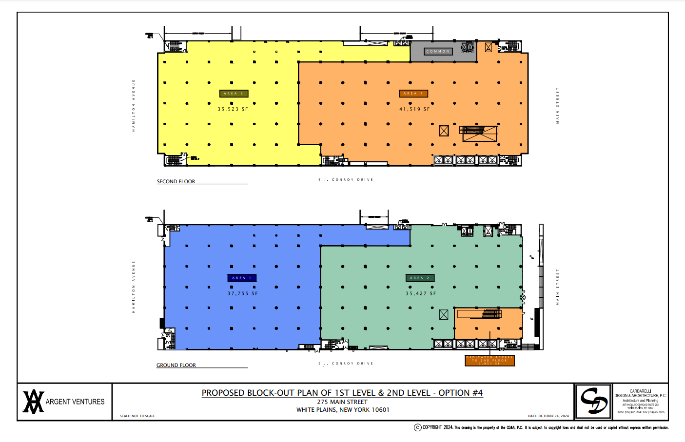 275 Main St, White Plains, NY for lease Floor Plan- Image 1 of 2