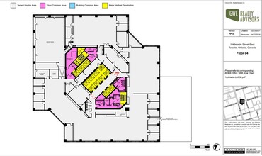 1 Adelaide St E, Toronto, ON for lease Floor Plan- Image 1 of 1