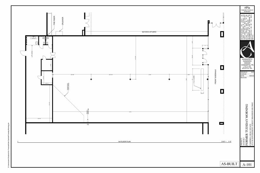 1574 W Government St, Brandon, MS for lease - Typical Floor Plan - Image 3 of 4